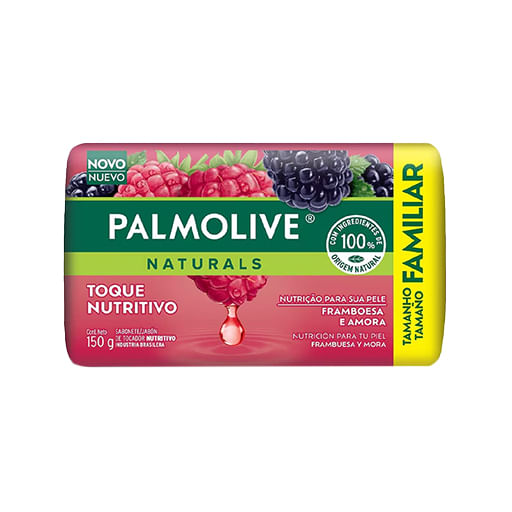 Jabon en barra Palmolive frambuesa y mora 85 gr