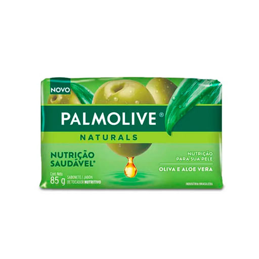 Jabon barra PALMOLIVE aloe y oliva x 85 g