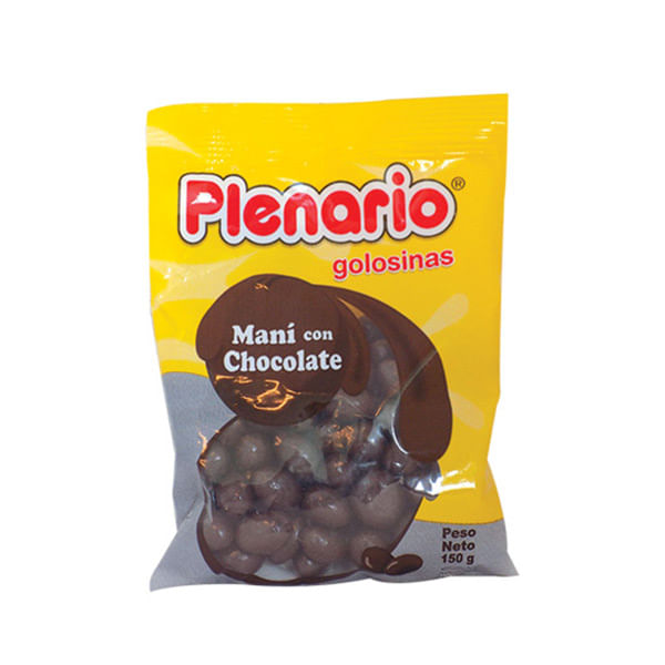 Mani Plenario con chocolate 150 gr