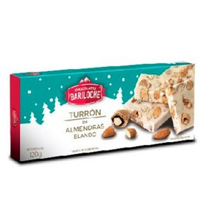 Turron Bariloche de almendras bañado 100 gr