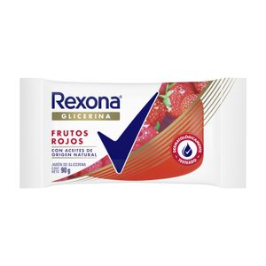 Jabón Rexona glicerina frutos rojos 90 grs