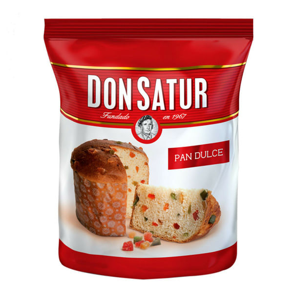 Pan dulce Don Satur con fruta 400/500 gr