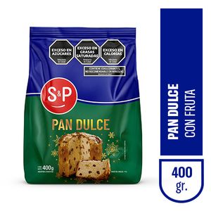 Pan dulce S&P con frutas 400 gr