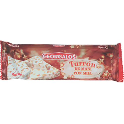 Turron Georgalos de mani soft 90 gr