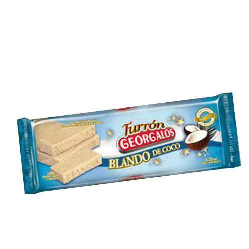Turron Georgalos blando de coco 120 grs