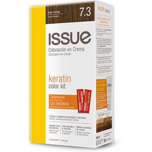 Tintura Issue Keratin kit 73 rubio dorado