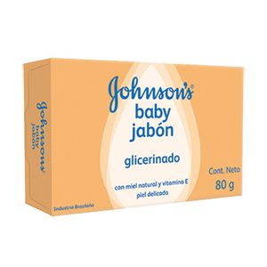 Jabon Johnson Baby glicerinado 80 gr
