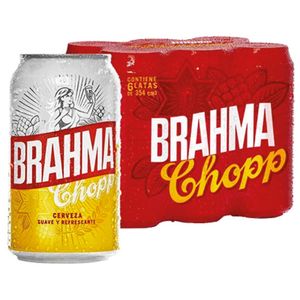 Cerveza Brahma chopp lata 355 ml