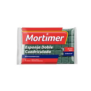 Esponja Mortimer doble cuadriculada 1 u