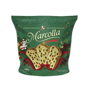 Pan dulce Marcolla con chips 500 gr