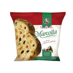 Pan dulce Marcolla con frutas y pasas500 gr