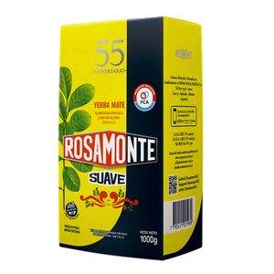 Yerba Rosamonte 55 aniversario suave 1  kg