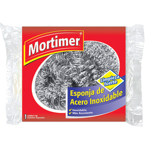 Esponja Plateada Mortimer 1 Un