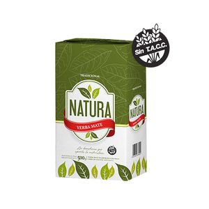 Yerba Natura tradicional nueva 500  gr