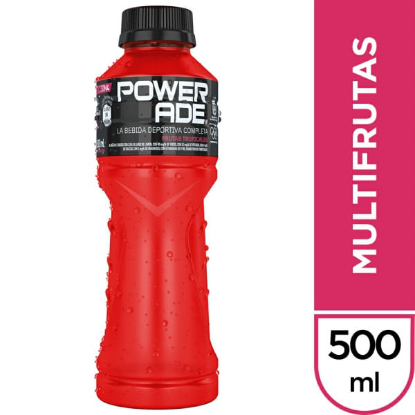 Bebida Isotonica Frutas Tropicales Powerade 500 Ml