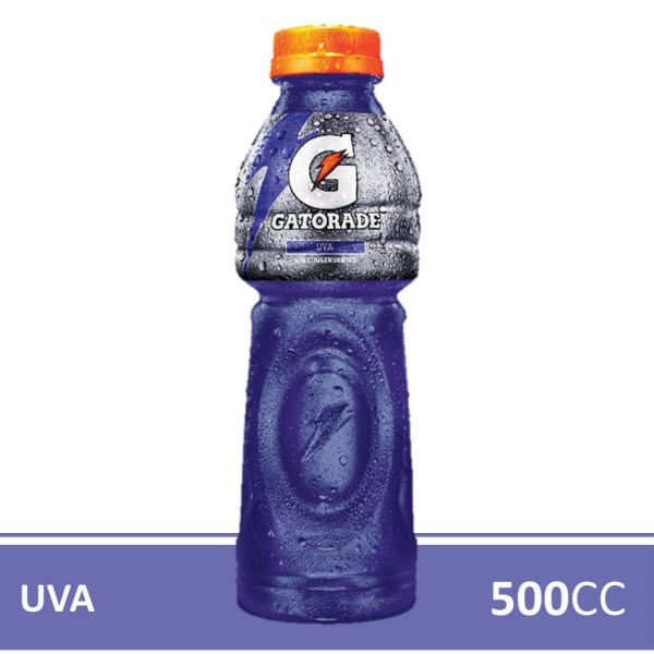 Bebida Isotonica Uva Gatorade 500 Ml