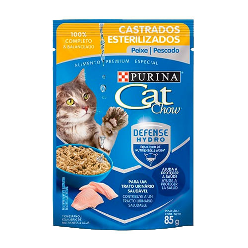 Al.Anim Cat Chow Est. Pescado 85 gr
