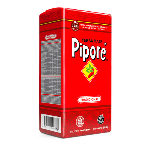 Yerba Pipore tradicional 500 gr