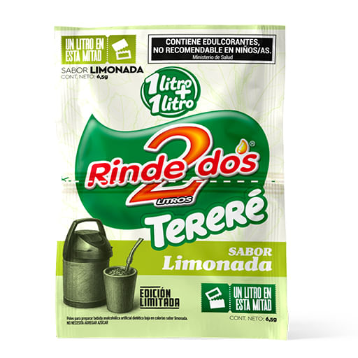 Jugo en polvo Rinde Dos 1+1 terere limon 13 g