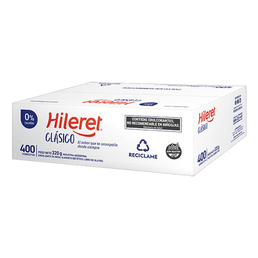 Edulcorante Hileret en sobre 400 u