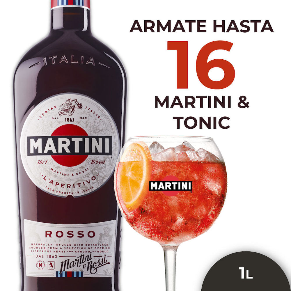 Vermouth Martini rosso 1 lt / 995 ml