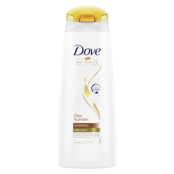Shampoo Dove oleo nutricion+tri oleos 200 ml