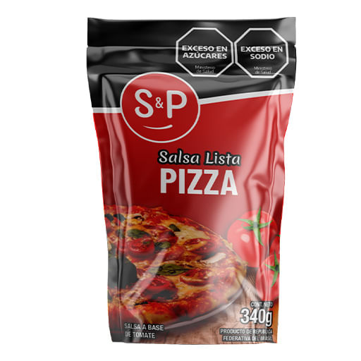 Salsa pizza S&P doy pack 340 gr