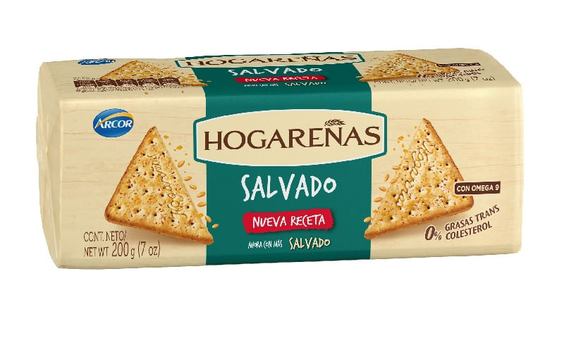 Galletitas Hogareñas salvado 185 gr