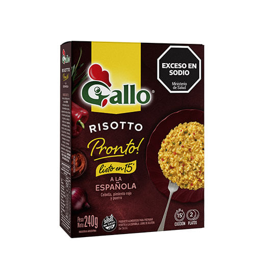 Risotto Gallo a la española 240 gr