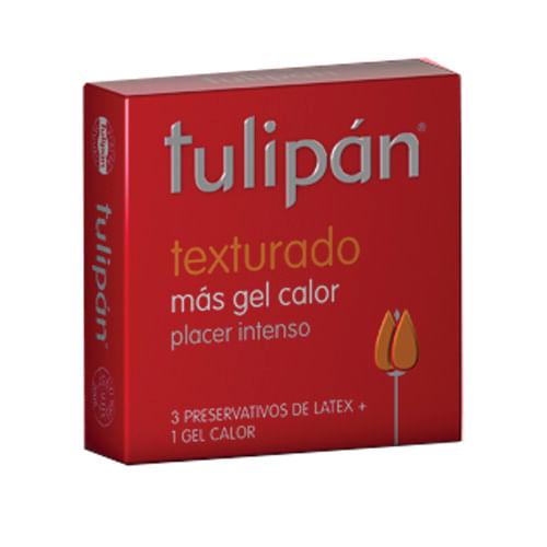 Preservativo Tulipan teturado 3 u