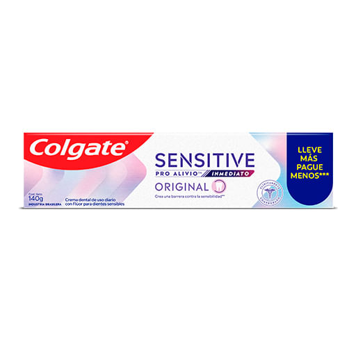 Crema dental Colgate Sensitive pro alivio original 140 gr