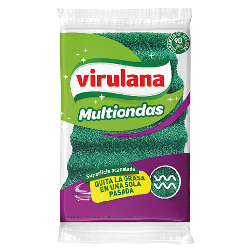Esponja Virulana fibra mu ltionda